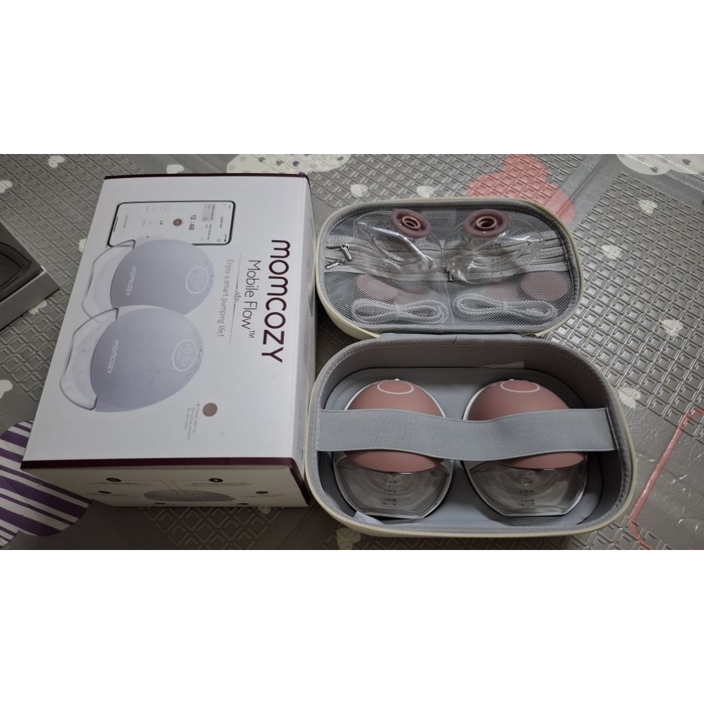 momcozy m9 อุปกรณ์ครบกล่องประกันหมดแล้วนะคะ