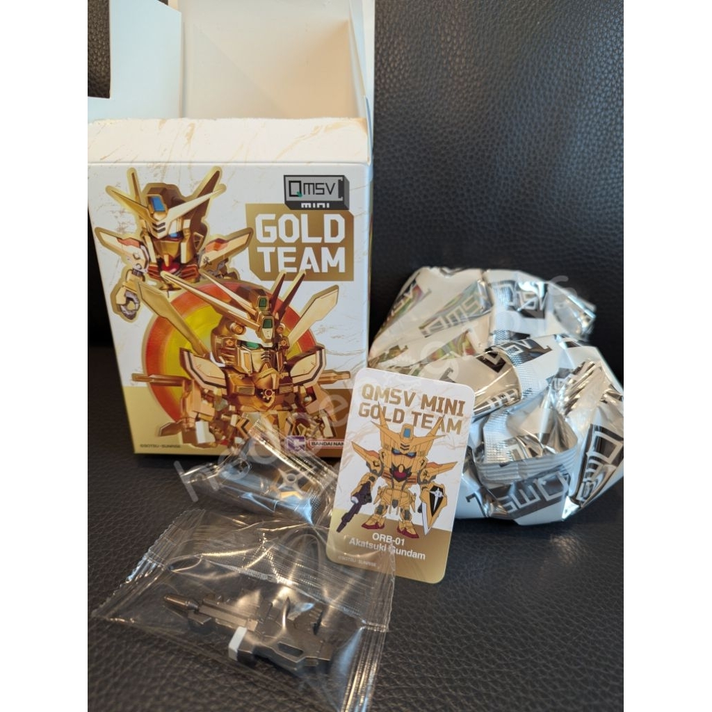 พร้อมส่ง Akatsuki Gundam QMSV Mini Gold Team ของใหม่
