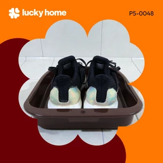 LUCKY HOME กล่องใส่รองเท้าทรงเตี้ย P5-0048 ขนาด : 27(ก) x 37(ย) x 6(ส) cm