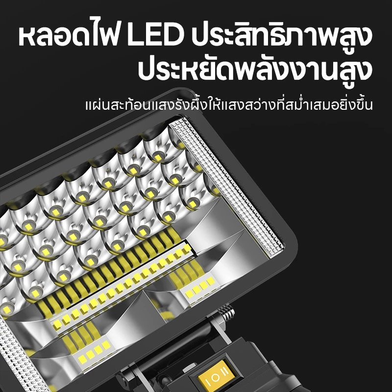 Maybuck ไฟ LED ทำงานไร้สาย 21V แบตเตอรี่ลิเธียม ไฟฉุกเฉินแคมป์ปิ้ง Camping Lamp thumbnail 4