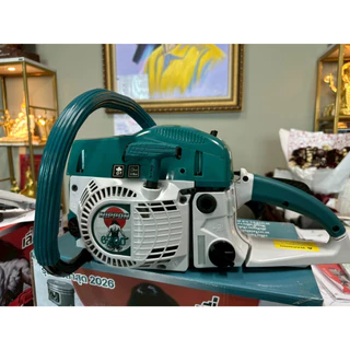 เลื่อยยนต์ NIPPON รุ่น 6200(7TURBO)9HP 2จังหวะ ลูกสูบไฮสปีดเเท้ 46มิล โซ่ทอง สำหรับงานตัดไม้