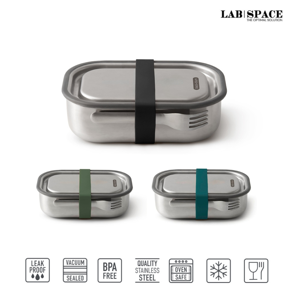 Black+Blum Stainless Steel Lunch Box Large 1L