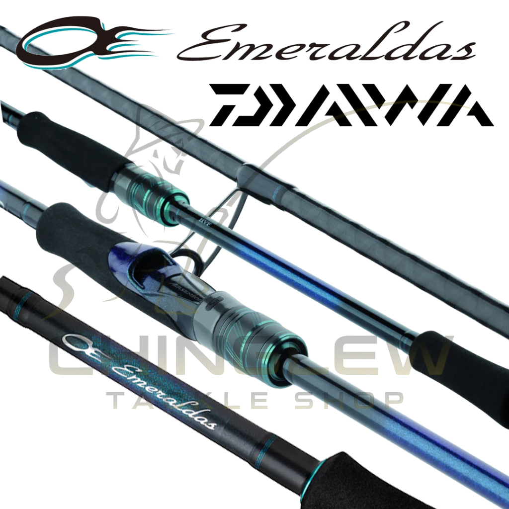 DAIWA EMERALDAS X 2025 คันตกหมึก ชายฝั่ง ของแท้ 2 ท่อน มีประกัน