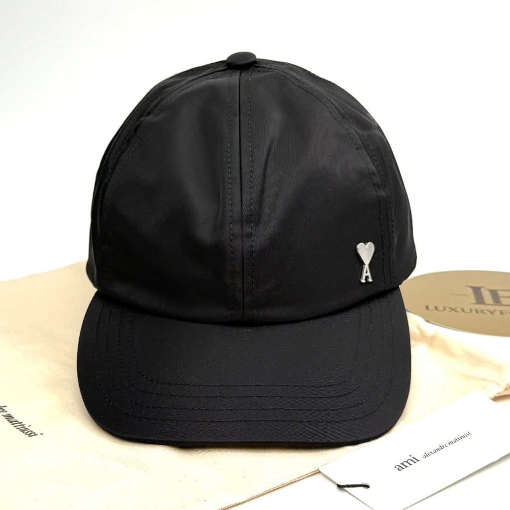 หมวก Ami de Coeur cap UCP268 PA0037 001 สี Black สแกนเช็คของแท้ได้ทุกใบ ของแท้ 100%