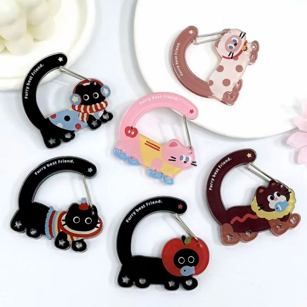 พร้อมส่งจากไทย! พวงกุญแจ Charm พวงกุญแจตะขอ พวงกุญแจห้อยตุ๊กตา พวงกุญแจห้อยCharm คอลสัตว์เลี้ยงเพื่อนรัก เป็นงานอะคริลิค