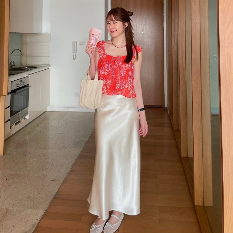 Dressupcorner Silk Grace Skirt DCN01317