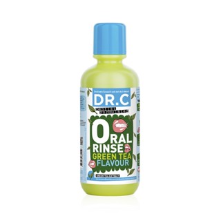 DR.C Oral Rinse น้ำยาบ้วนปาก กลิ่นชาเขียว (500ml)