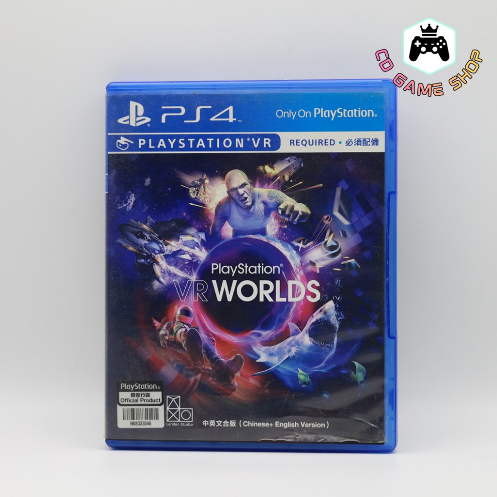 แผ่นเกมส์ PS4 VR WORLDS (มือ 2) พร้อมส่ง