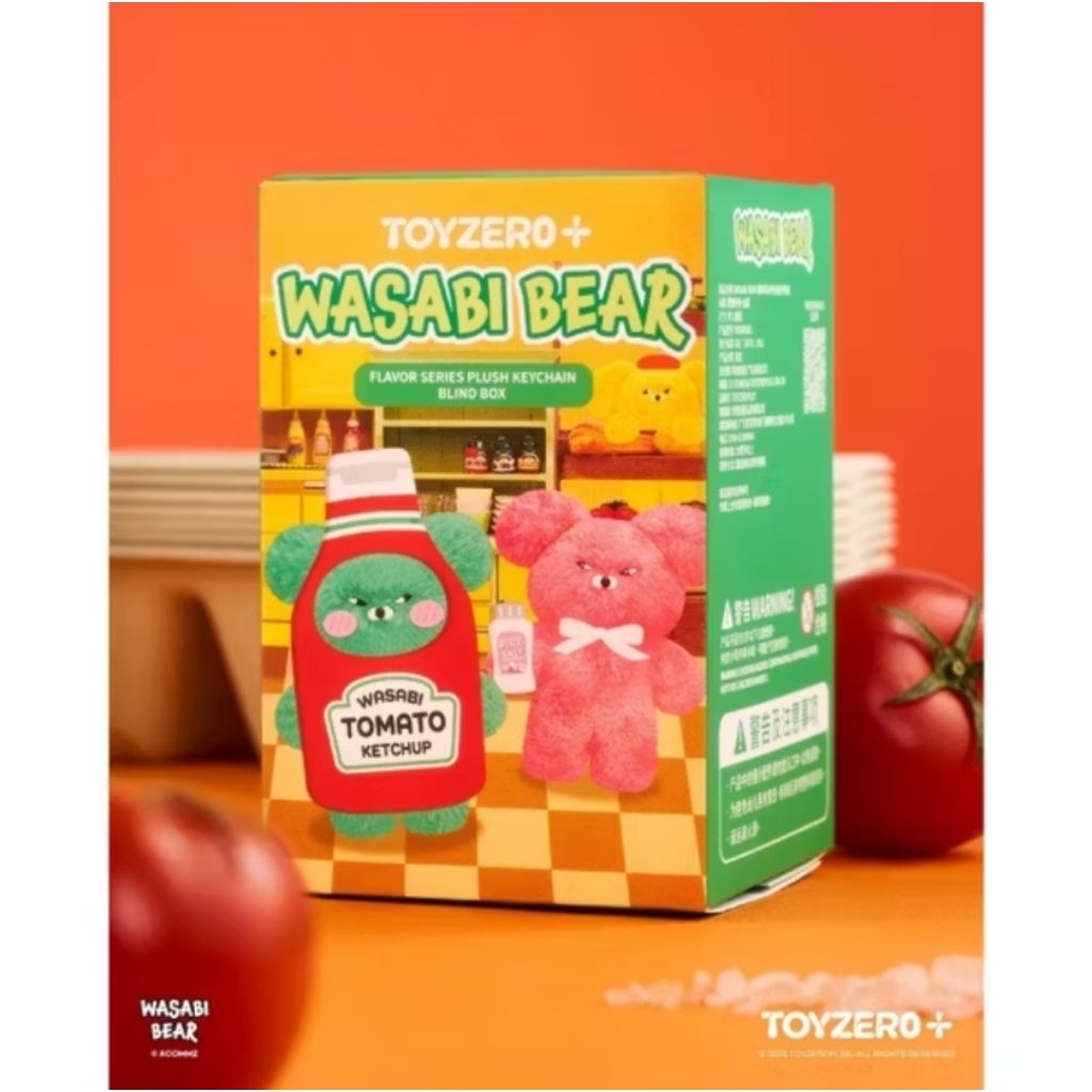 ⭐พร้อมส่ง⭐ Toyzero+ - Wasabi Bear (Art Toy/Designer Toy/Blind Box)