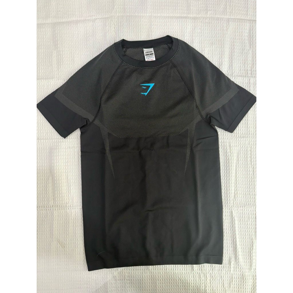 [พร้อมส่ง] Size M Gymshark Onyx V5.0 T-Shirts OG blue