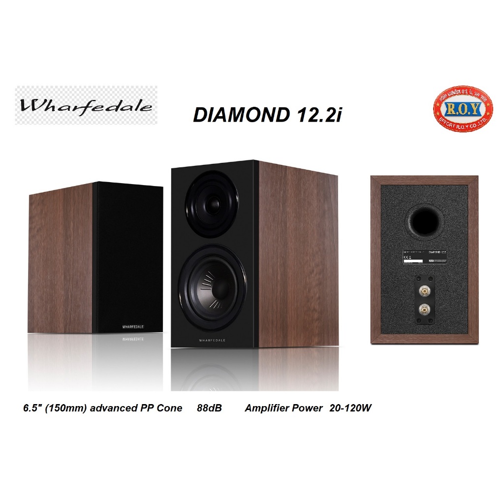 WHARFEDALE DIAMOND 12.2 i   BOOKSHELF  120 W