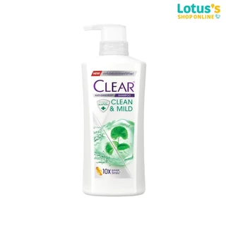 เคลียร์ แชมพู แอนตี้แดนดรัฟ คลีน แอนด์ มายด์ 400 มล. CLEAR SHAMPOO CLEAN AND MILD 400ML.