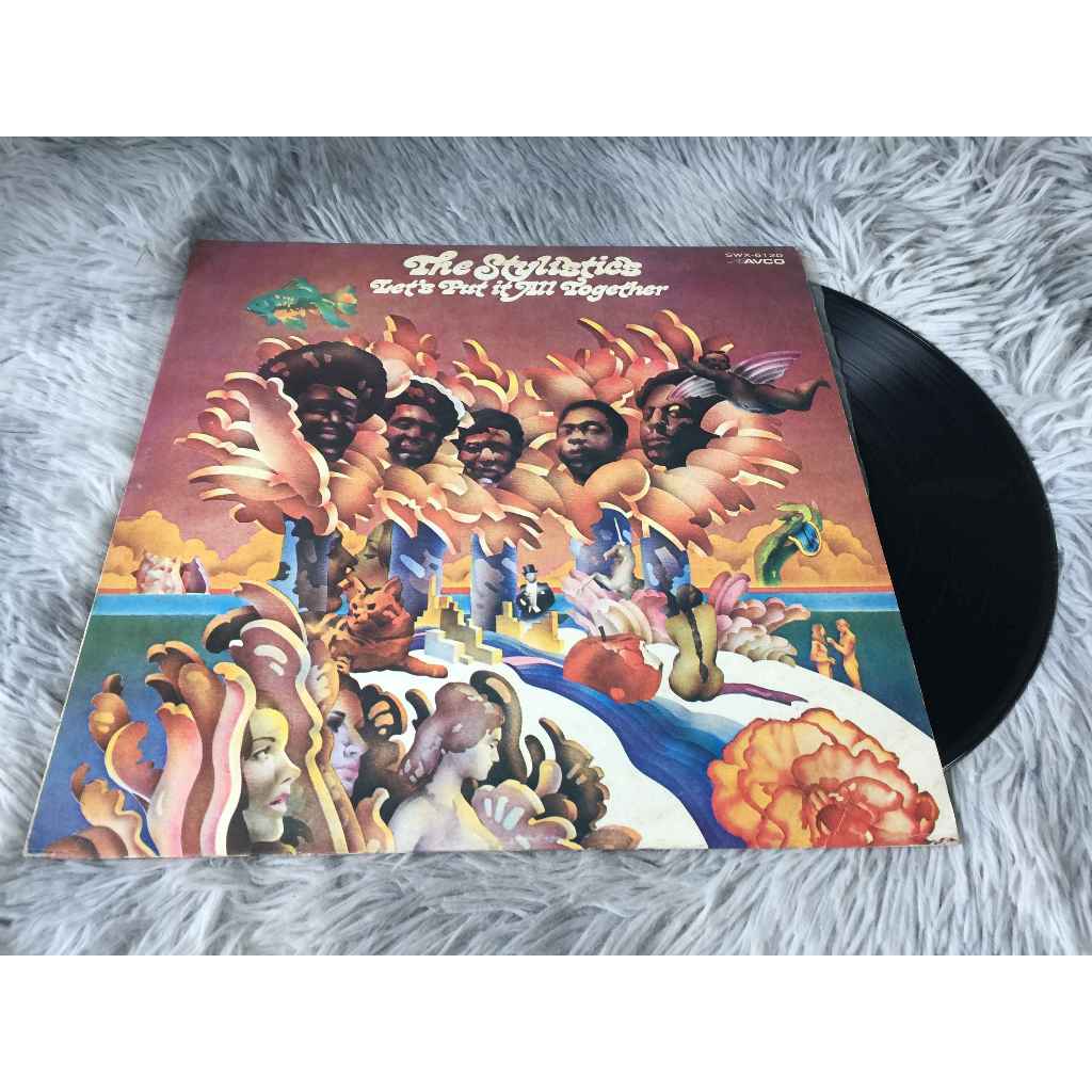 Let's Put It All Together - The Stylistics ขนาด 12 นิ้ว LP G123