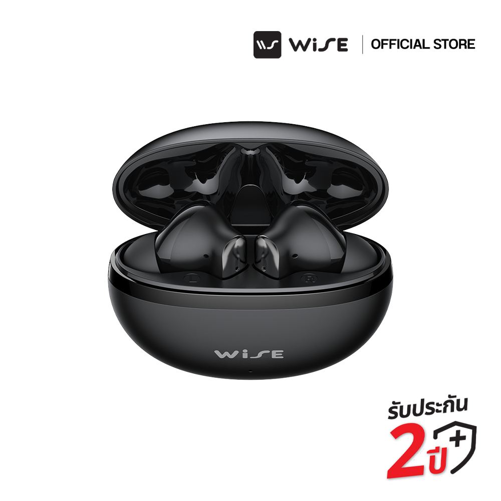 WISE Picco Buds (HS-350) หูฟัง ตัดเสียงรบกวน ใช้งานได้ถึง 4.5 ชั่วโมง รับประกัน 2 ปีเต็ม (WIH-000007
