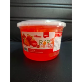 Aroma ไข่มุก รสผลไม้ ป๊อบจู้ส Pop Juice (บรรจุ 0.95 กิโลกรัม / 1กระป๋อง )