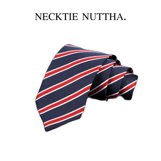 💙(หน้ากว้าง 7 cm.) ส่งเร็ว 1-2 วันถึง 🌷✨เนคไทลายทาง สีกรมขีด…