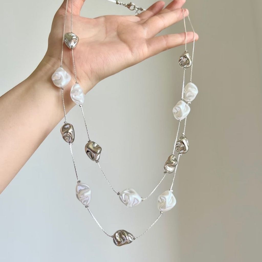 SV-SET-2-12  - พร้อมส่ง  สร้อยลูกปัด สร้อยแฟชั่น