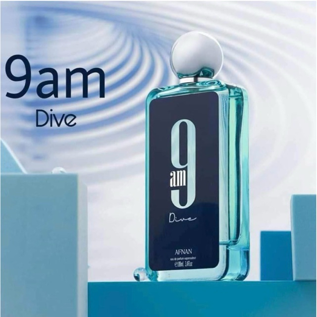 9 AM DIVE BY AFNAN PERFUME แท้100% 100ML