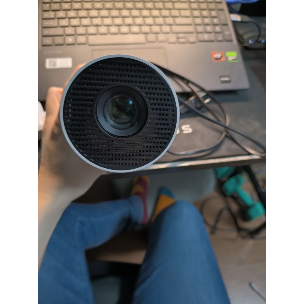 (มือสอง) โปรเจคเตอร์ยี่ห้อ GOOJODOQ รุ่น Hy300 pro