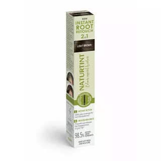 Naturtint Instant Root Retouch (Light Brown) มาสคาร่า ปิดผมขาว เติมโคนผม (น้ำตาลอ่อน) ธรรมชาติ และ ออแกนิค ปริมาณ 10 ml
