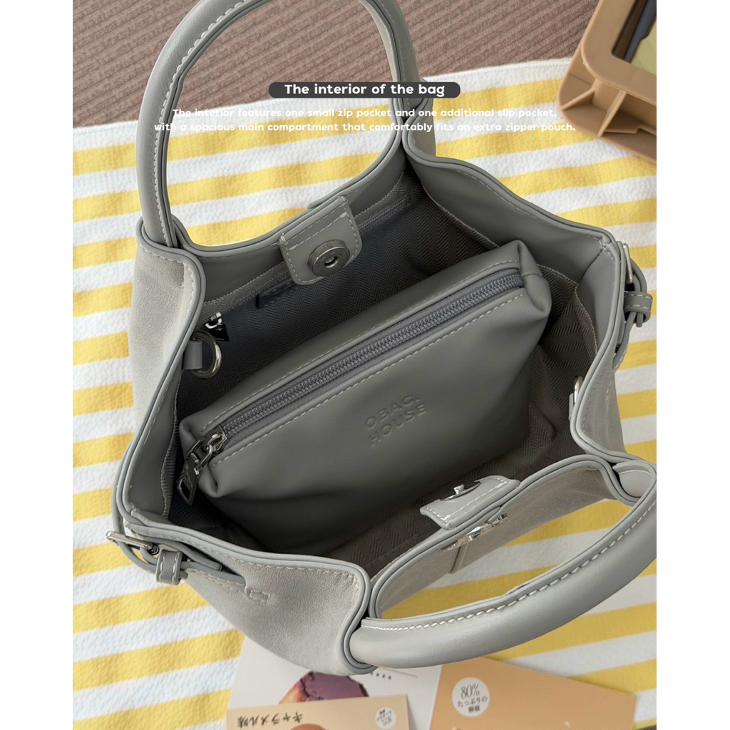 OBAGHOUSE- Bloom mini cross bag อย่าลืมอ่านรายละเอียดสินค้าก่อนสั่งซื้อ (10) (Special collection ไม่ทำเพิ่มแล้วน้า) - รูปที่ 4