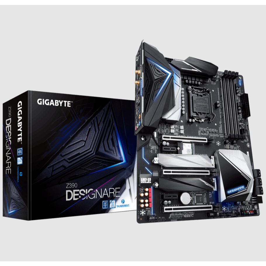 MAINBOARD (เมนบอร์ด) 1151v2 GIGABYTE Z390 DESIGNARE WIFI ตัวท็อป พร้อมส่ง