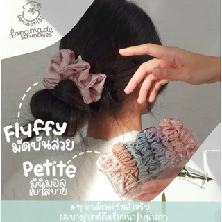 Lamoonist • PETITE • (ผมบาง) for thin hair • satin scrunchies • ยางมัดผมผ้าซาติน