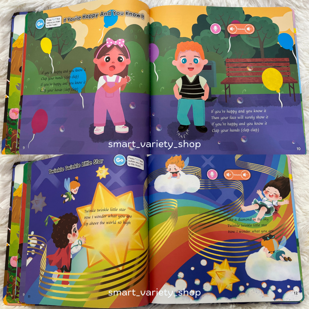 ใหม่2026 หนังสือเพลงเด็กภาษาอังกฤษ 15 เพลง แถมถ่าน มีเนื้อเพลง บันทึกเสียงได้ ปกแข็ง เสียงชัด ไพเราะ เพลงฮิต ช่วยห่างจอ ราคา ถูกที่สุด ดีลบีเคเค แกลเลอรีภาพที่ 5
