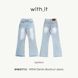 Withit Denim Bootcut Jeans กางเกงยีนส์บูทคัท - BTW37712
