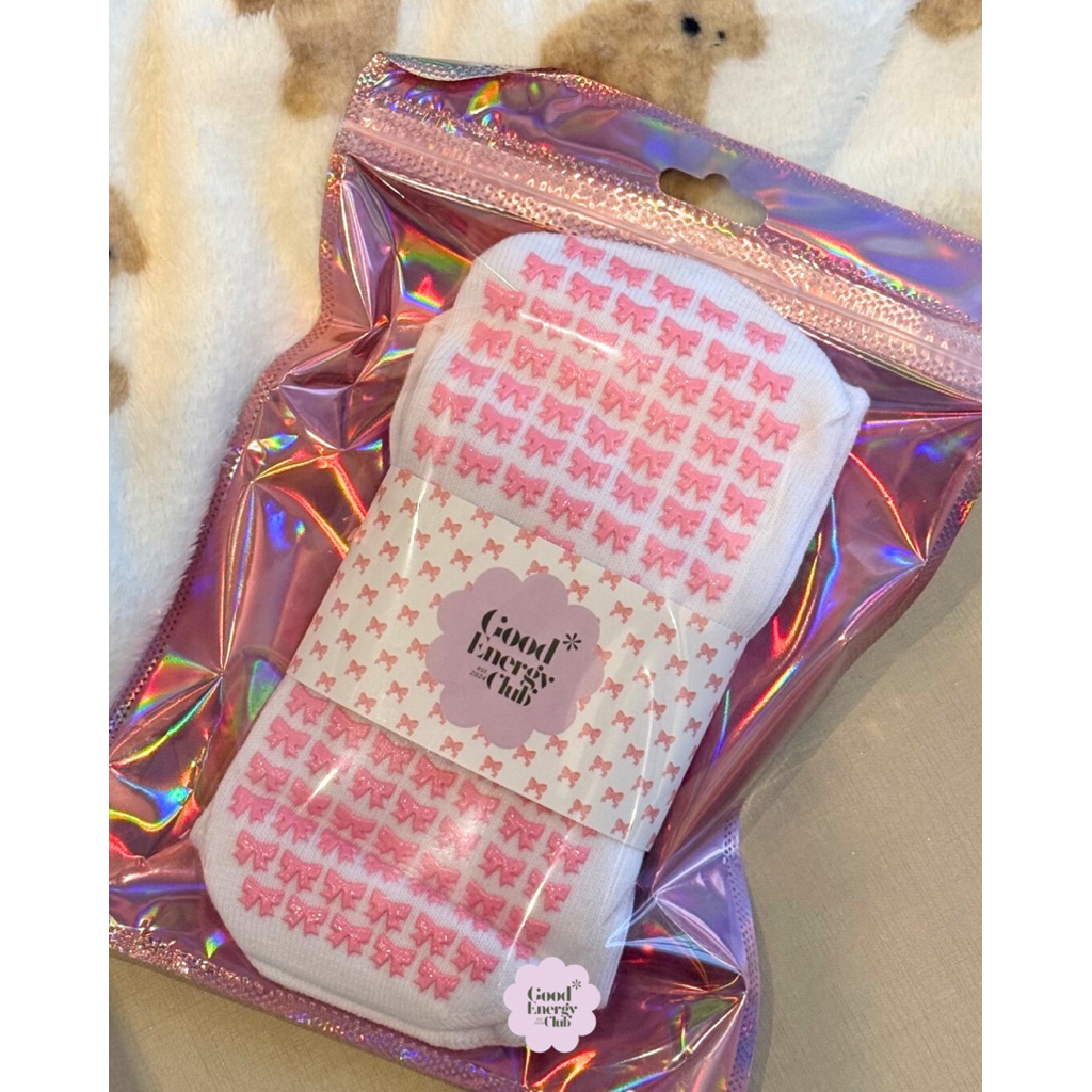 GOOD ENERGY CLUB - GEC FIRST GRIP SOCKS ถุงเท้าพิลาทีส ถุงเท้าโยคะ กันลื่น (15M-15N) - รูปที่ 5