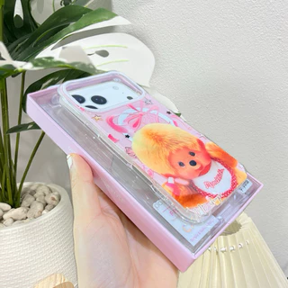 Case Momchhichi มีแม่เหล็กชาร์จ สำหรับรุ่น 15 13promax 14promax 15promax 16promax 17pro 17proma