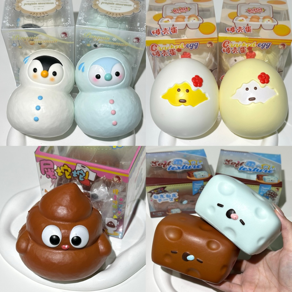 พร้อมส่ง‼️สกุชชี่ ‘ Dudo ' รวมทุกแบบ น่ารัก💕🍰เนื้อนิ่มดีมากๆ กลิ่นหอม 📍ดูรายละเอียดในคลิปรีวิวก่อนกด