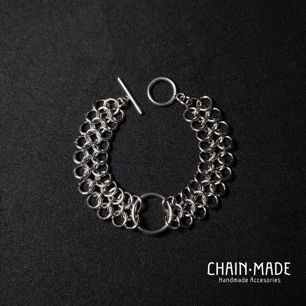 CHAIN.MADE | สร้อยข้อมือโซ่สแตนเลส เบสิค | Chainmail Bracelet - Basic II | เครื่องประดับสแตนเลส
