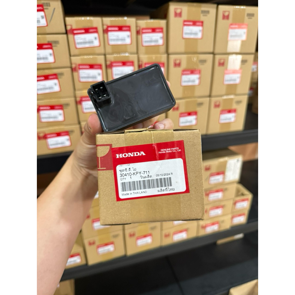 กล่องไฟเวฟ125X กล่องCDI แท้เบิกศูนย์ *30410-KPY-711*