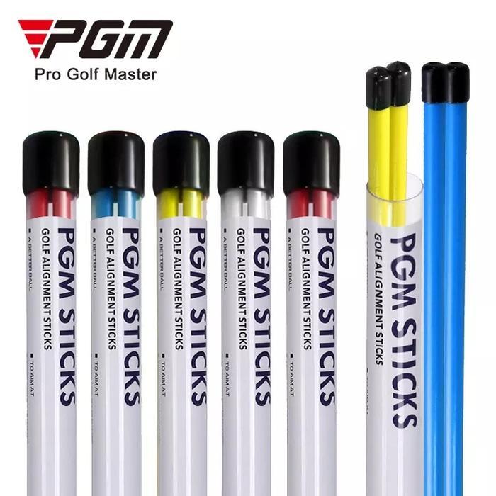 อุปกรณ์ซ้อมกอล์ฟ ฝึกวงสวิง (JZQ002) Tour Sticks 2 x Alignment Sticks PGM 120 cm