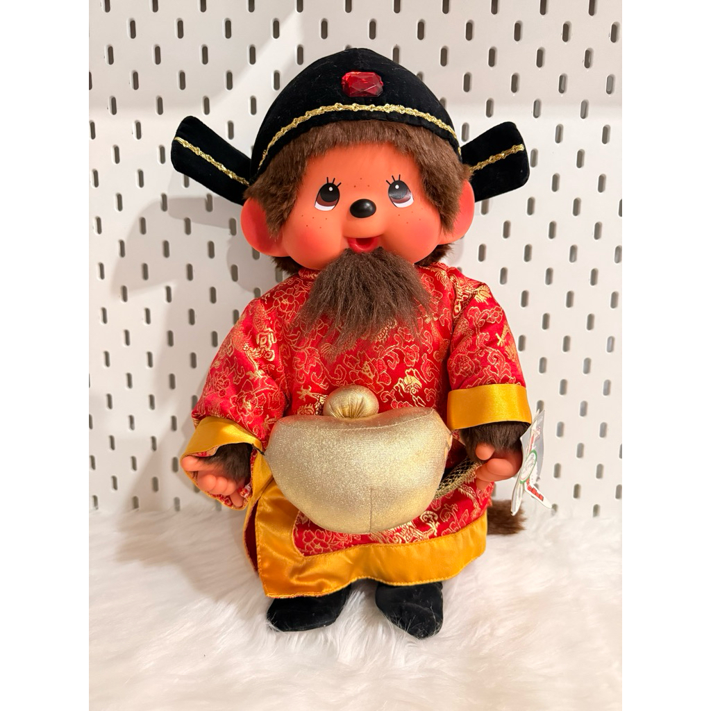 [พร้อมส่งด่วน!]Monchhichi Chinese New Year ตุ๊กตาม่อนชิ ชุดจีน ของแท้100%