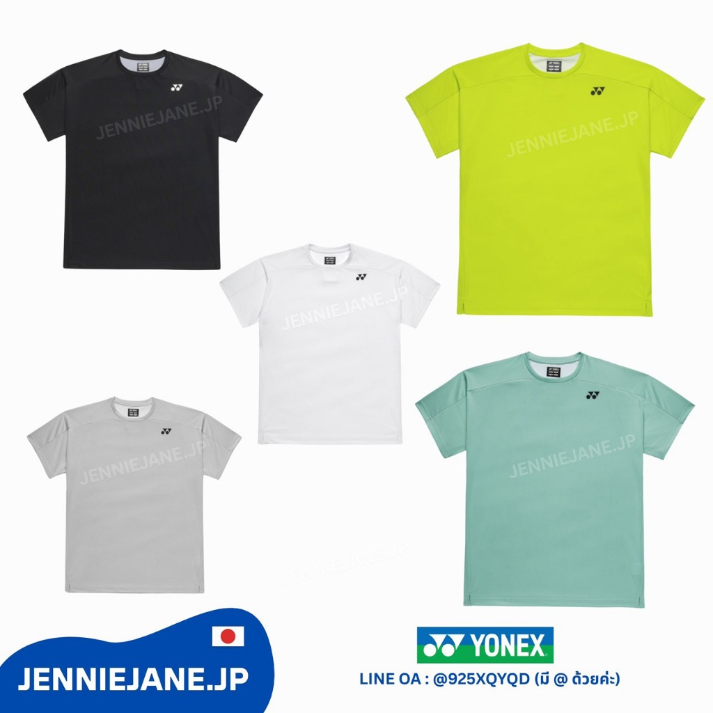 (Pre-order5-15วัน) เสื้อซ้อมรุ่นใหม่ Yonex JP SS1/2026 ผ้าโพลิเอสเตอร์100%