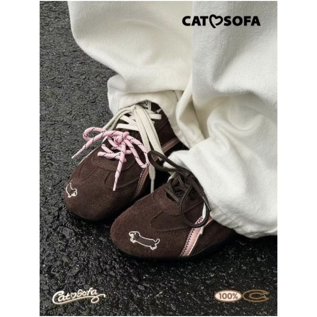 รองเท้าผ้าใบ cat&sofa sneakers รุ่น EmojiLab