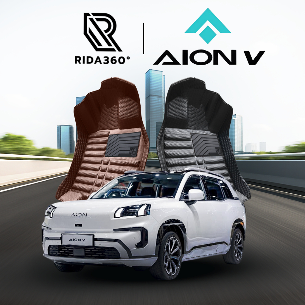 [RIDA360°] พรมรถยนต์ AION V 2024-2026 พรมปั๊มขึ้นรูปชิ้นเดียวไร้รอยต่อ ตรงรุ่น รับประกัน5ปี [177]