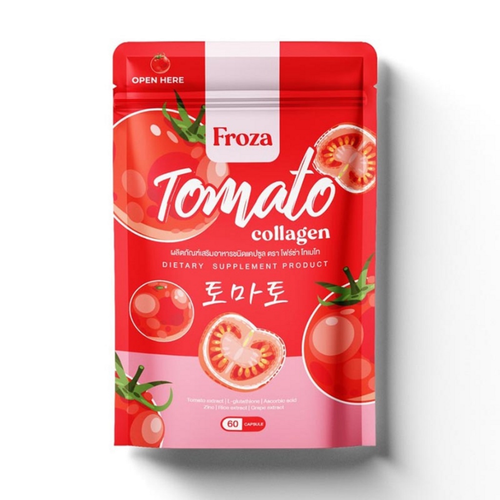 Froza Tomato Collagen 60 เม็ด