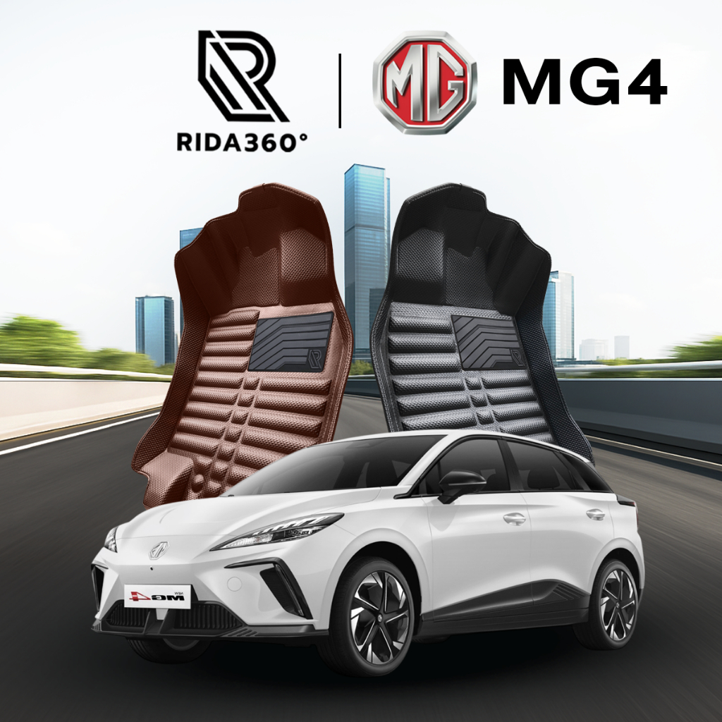 [RIDA360°] พรมรถยนต์ MG 4 2022-2026 พรมปั๊มขึ้นรูปชิ้นเดียวไร้รอยต่อ ตรงรุ่น รับประกัน5ปี [152]