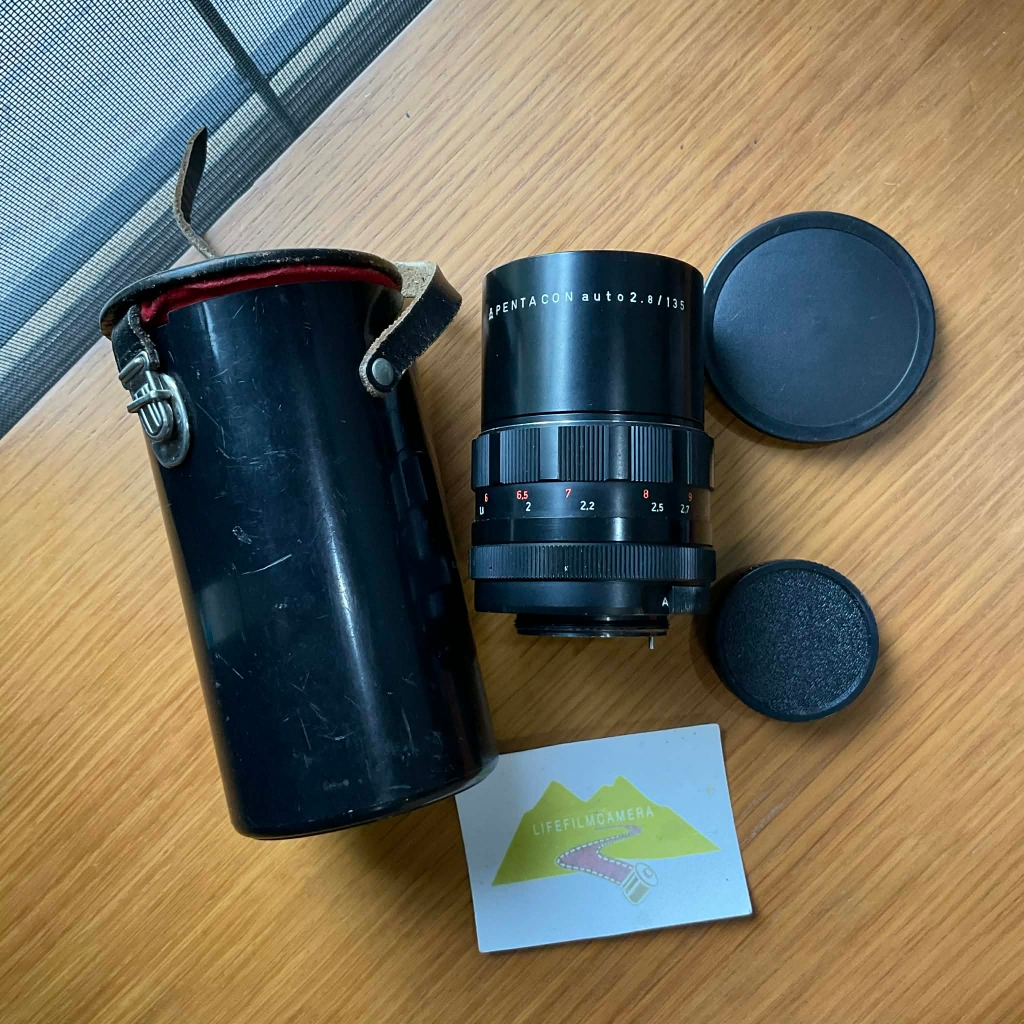 เลนส์มือหมุน  Pentacon auto135 mm f2.8