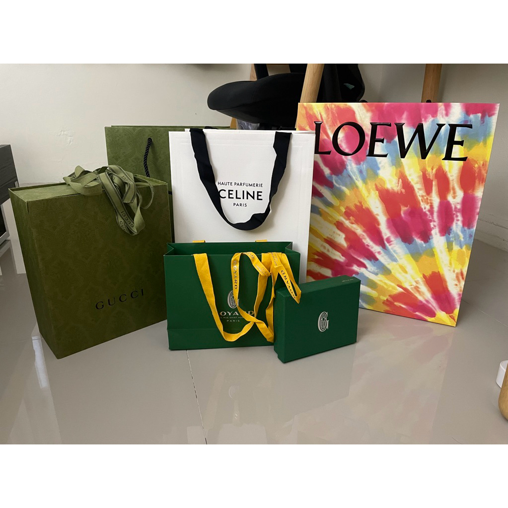 ถุงกระดาษ Loewe ขนาดใหญ่ #loewe