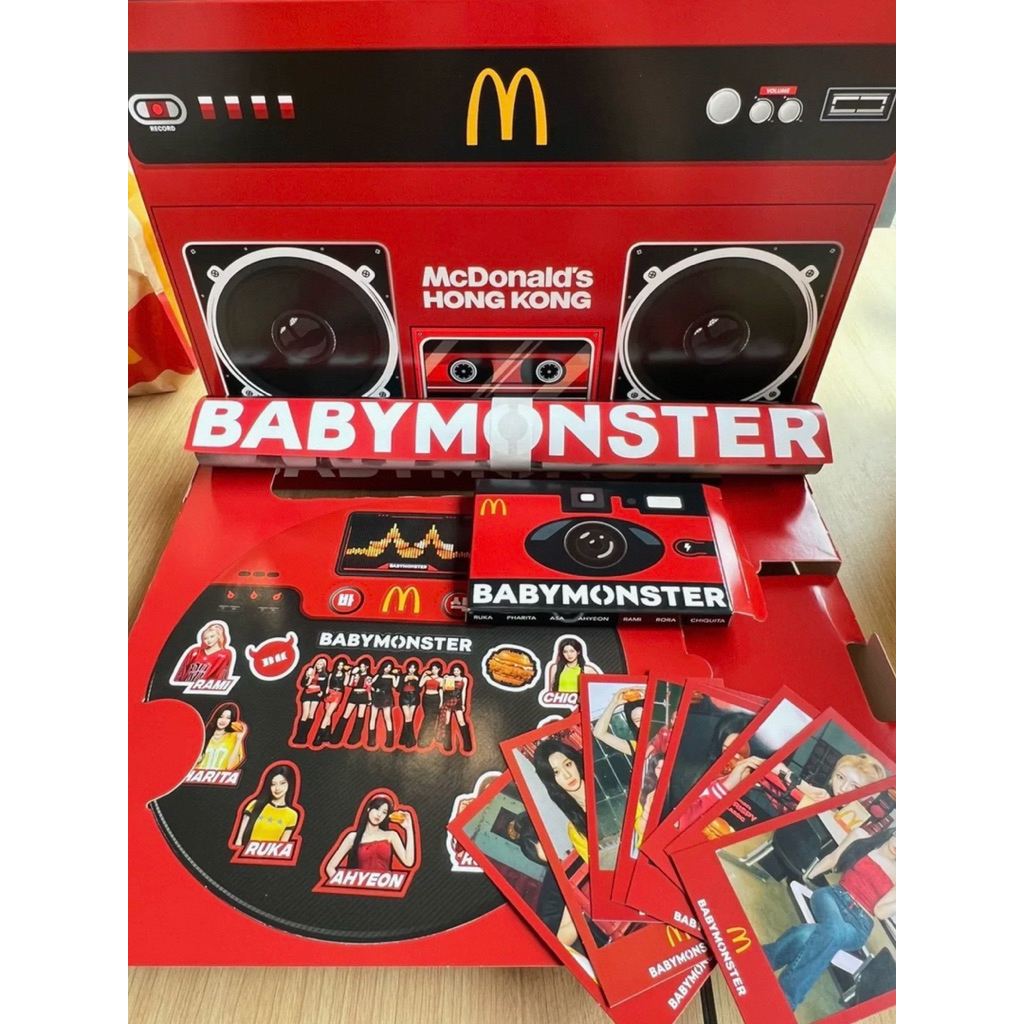 การ์ด BABYMONSTER × McDonald's 2.0 - รูปที่ 2