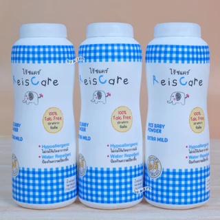 3ขวด Reis care ไร้ซแคร์ แป้งเด็กไร้ซแคร์ แป้งข้าวจ้าว 40 และ 130 กรัม