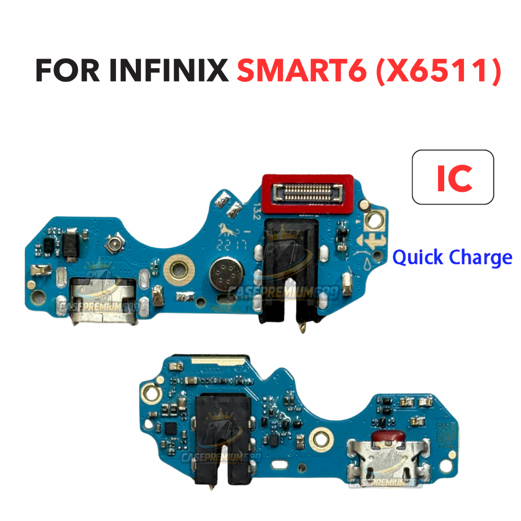แพรชาร์จ For Infinix Smart 6 X6511 บอร์ดชาร์จ แพรตูดชาร์จ ก้นชาร์จ Charging Board อะไหล่มือถือ ตรงรุ่น