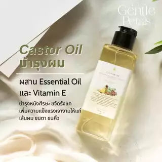ทรีทเมนท์บำรุงผม เพียงหมักแล้วสระ ลดผมร่วง ทรีทเม้นท์บำรุงผม น้ำมันละหุ่ง ออยล์บำรุงผม ลดรังแค