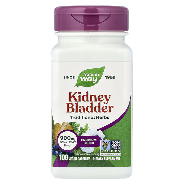 Nature's Way Kidney Bladder 100 capsules สมุนไพรสกัด บำรุงไต และกระเพาะปัสสาวะ