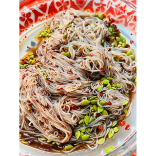 ขนมจีนอบแห้ง พากินพาแซ่บ เส้นยาวเหนียวนุ่ม ห่อล่ะ 9บาท