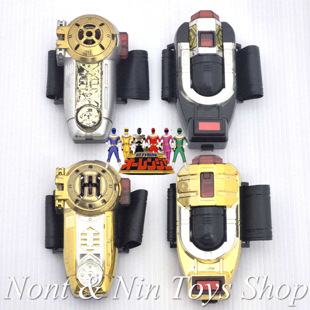 "Bandai 1994" Chouriki Sentai Ohranger DX Power Brace & King Brace .. ที่แปลงร่าง ขบวนการพลังมหัศจรร